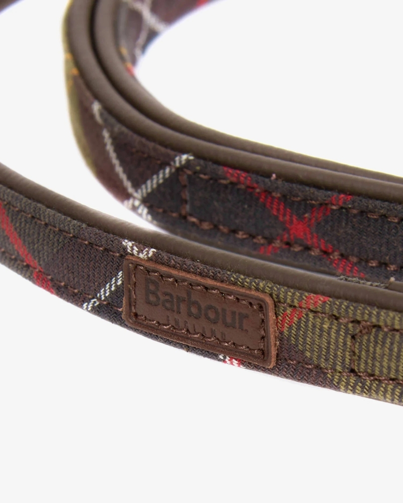 Barbour Tartan dog lead classic tartan
