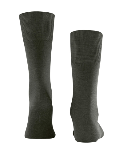 Falke Airport heren sokken green melange