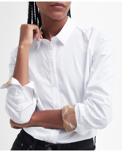 Barbour Derwent shirt white white/ rosewood