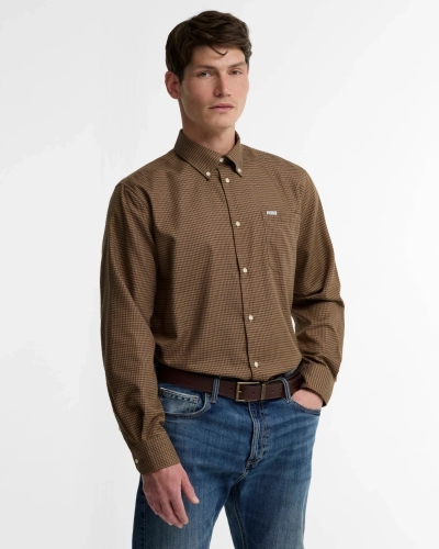 Barbour Barnard thermo weave regular shirt olive-
