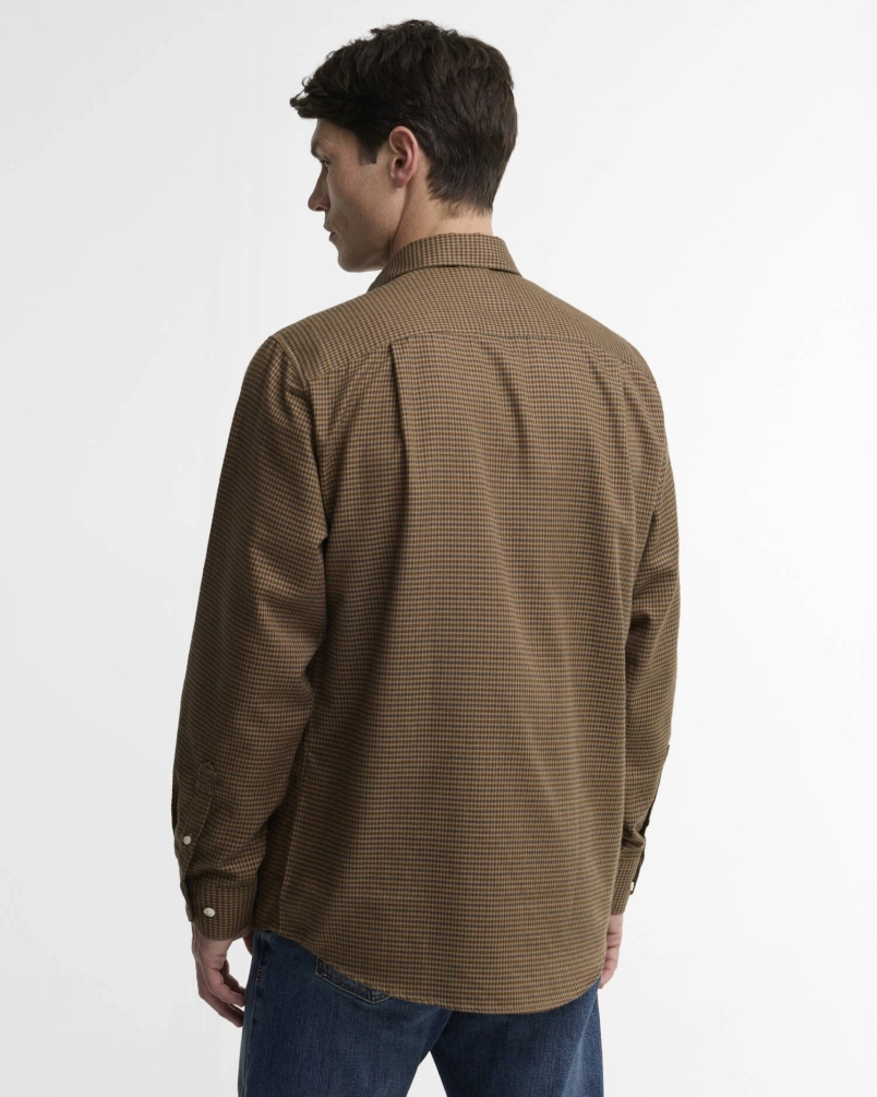 Barbour Barnard thermo weave regular shirt olive-