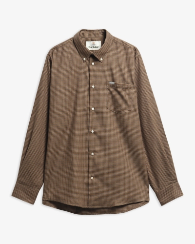 Barbour Barnard thermo weave regular shirt olive-