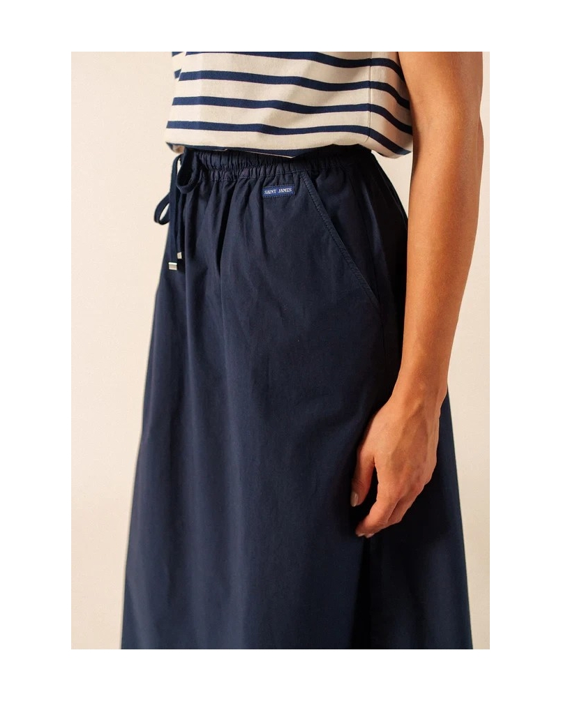 Saint James Albane skirt marine
