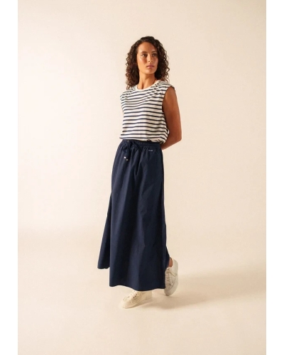 Saint James Albane skirt marine