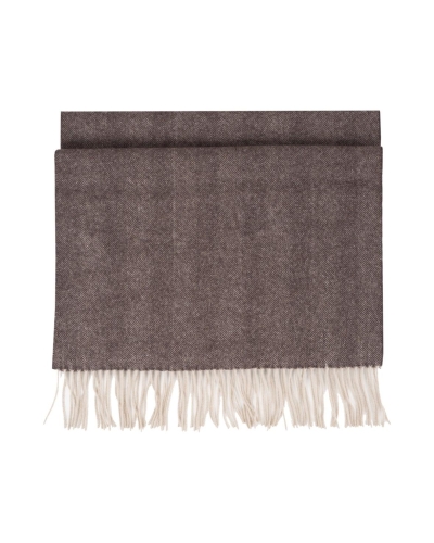 Urban Pioneers Bea Scarf brown herringbone