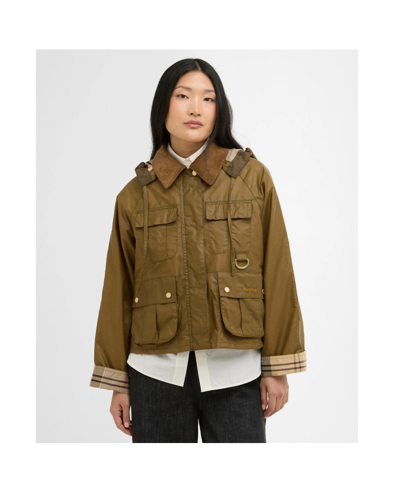 Barbour Liza wax jacket sand/dress
