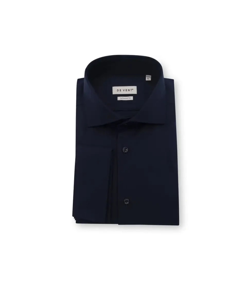 De Vent Luke double cuff navy navy diagonal l