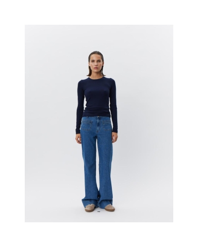 Sofie Schnoor Petricia t-shirt long sleeve navy