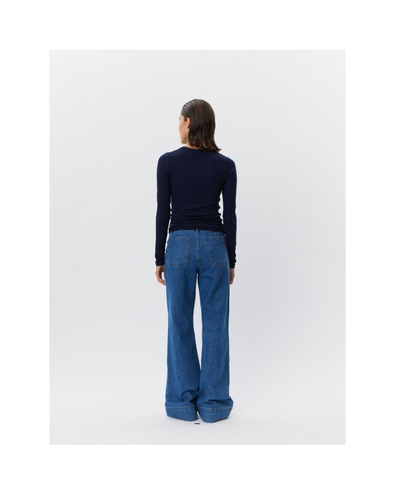 Sofie Schnoor Petricia t-shirt long sleeve navy