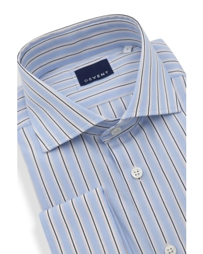 De Vent Luke double cuff royal stripe royal stripe l