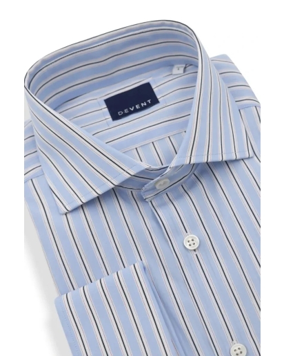 DE VENT De Vent Luke double cuff royal stripe