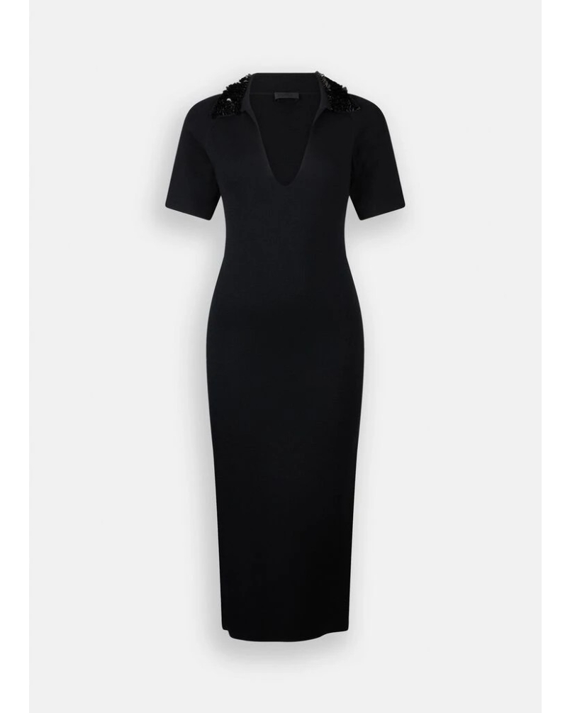 Liu Jo dress with sequins nero