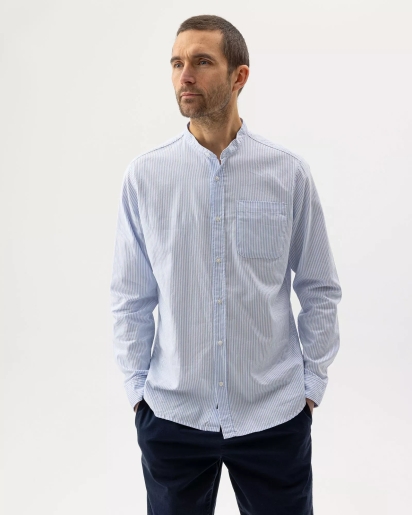 HOLEBROOK Holebrook Jan collarless shirt