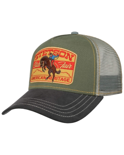 Stetson Trucker cap State Flair 35 - grey/green