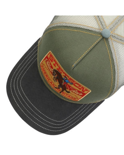Stetson Trucker cap State Flair 35 - grey/green