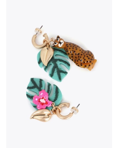Lola Casademunt Earrings jungle metal/multicolor