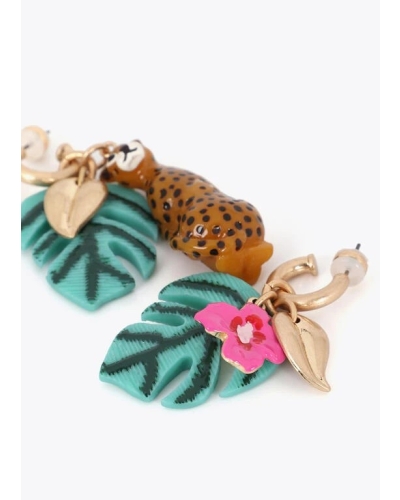 Lola Casademunt Earrings jungle metal/multicolor