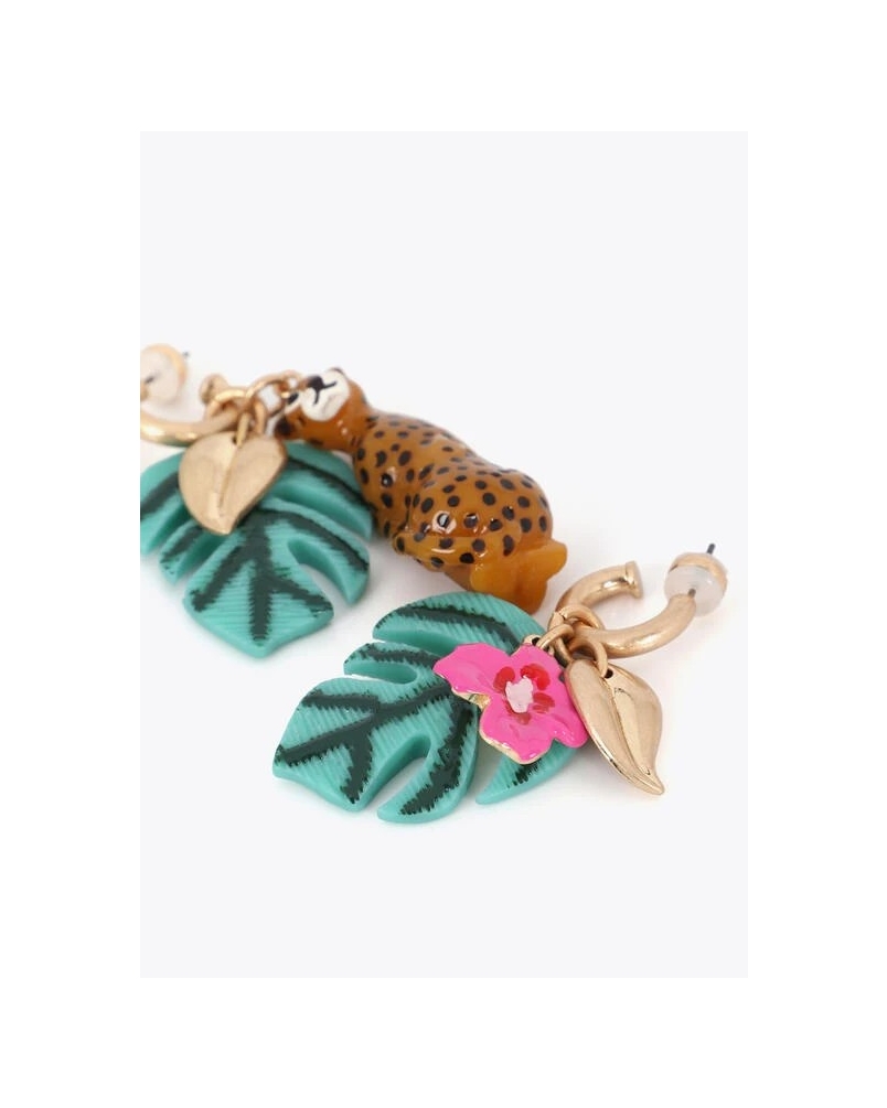 Lola Casademunt Earrings jungle metal/multicolor