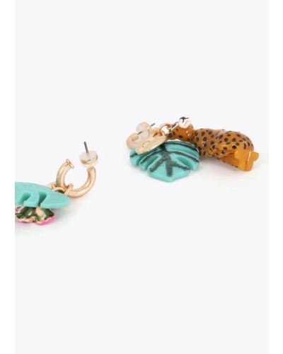 Lola Casademunt Earrings jungle metal/multicolor