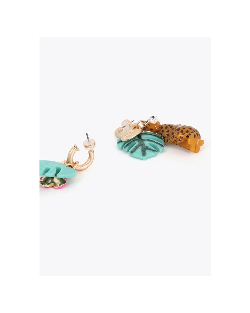 Lola Casademunt Earrings jungle metal/multicolor