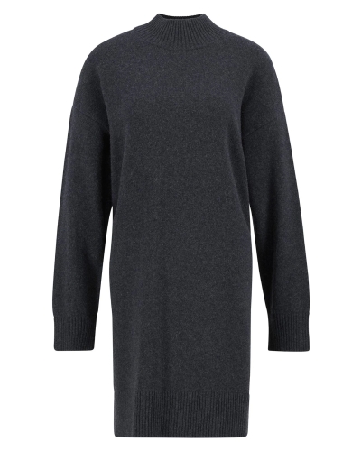 Barbour Serena knitted dress charcoal