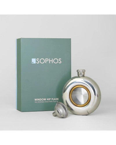 Sophos Hip flask with window