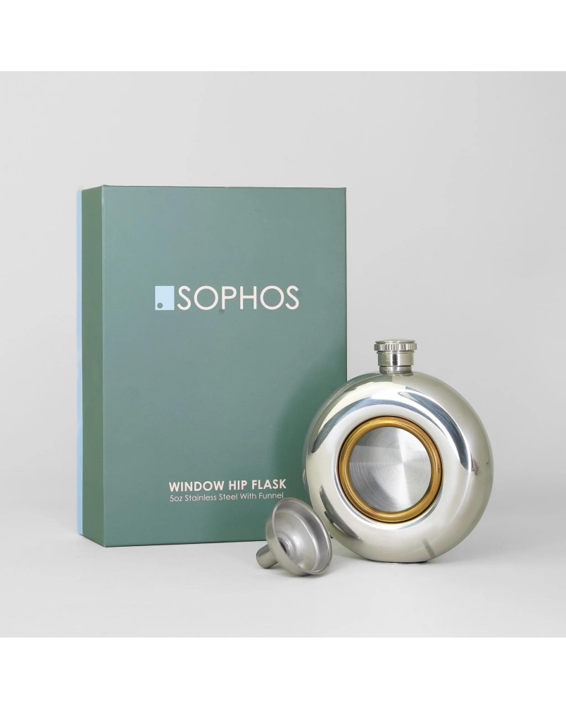 Sophos Hip flask with window