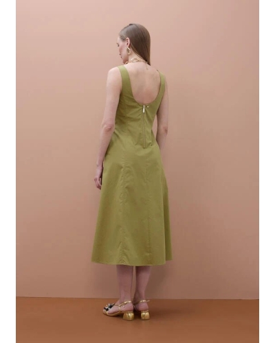 Lola Casademunt Fitted dress khaki khaki