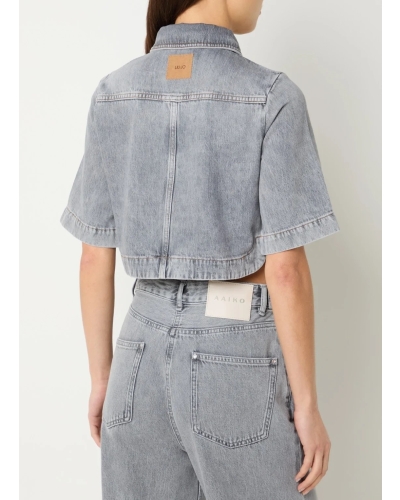 Liu Jo Denim shirt grey denim blue