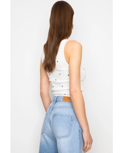 Camilla Pihl Pam rib singlet navy navy