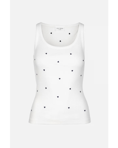 Camilla Pihl Pam rib singlet navy navy