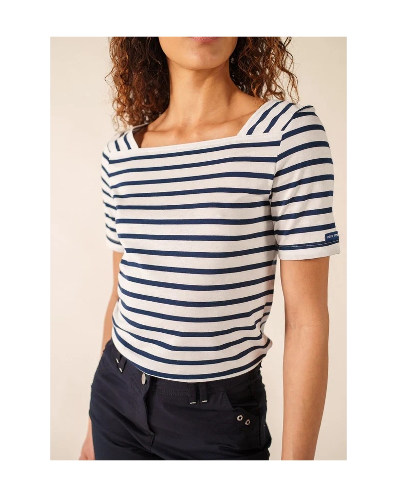 Saint James Pleneuf ll neige/navy