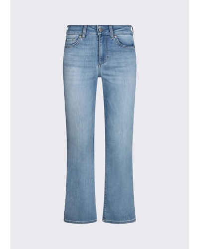 Liu Jo cropped bootcut jeans blue denim