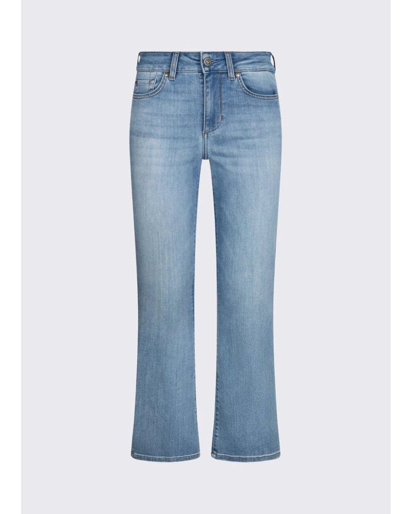 Liu Jo cropped bootcut jeans blue denim
