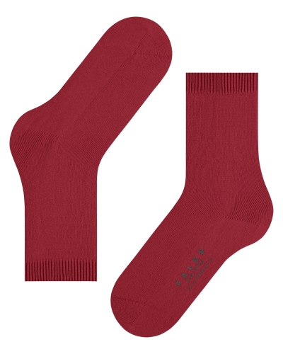 Falke Cosy Wool dames sokken scarlet-