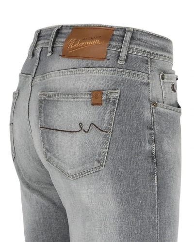 Noterman Jeans grey slim 104