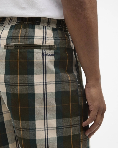 Barbour Tartan relaxed short ancient tartan