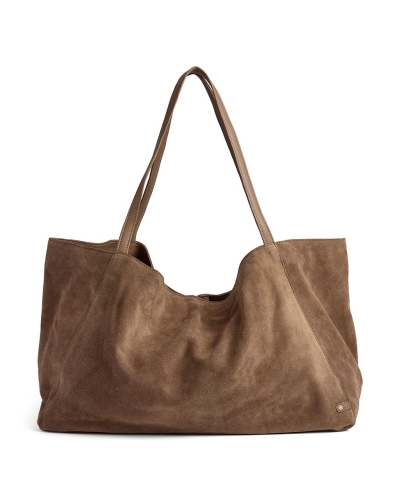 Depeche Bilbao shopper dark mud