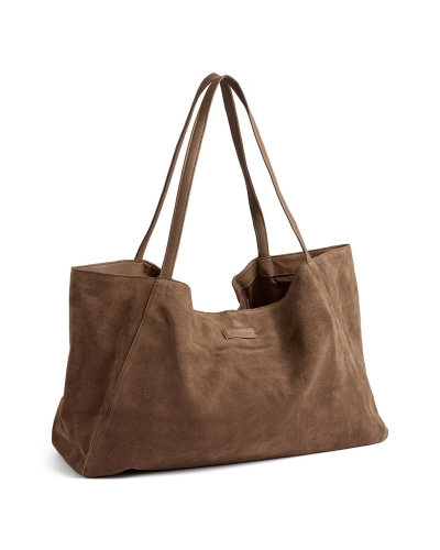 Depeche Bilbao shopper dark mud