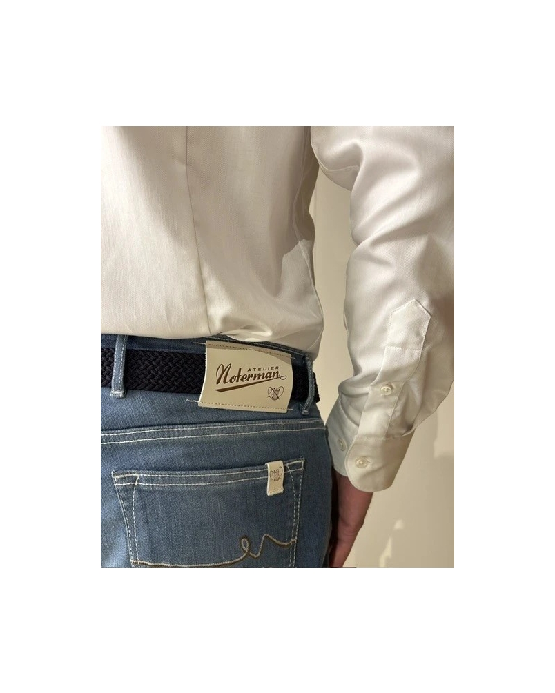 De Vent Henry white herringbone white herringbone h