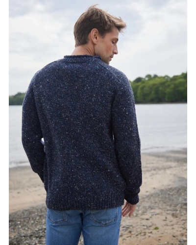 Fisherman Saddle shoulder sweater porridge