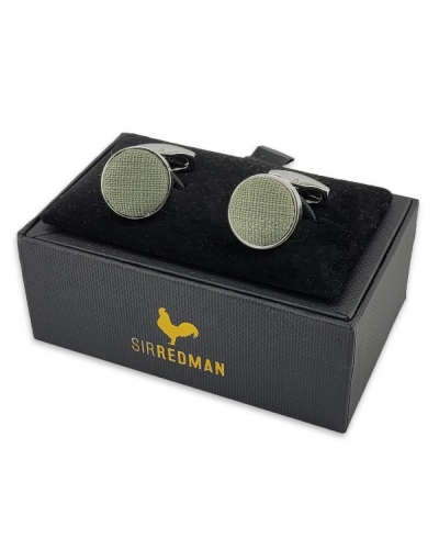 Sir Redman Manchetknopen Pastel Promise saliegroen