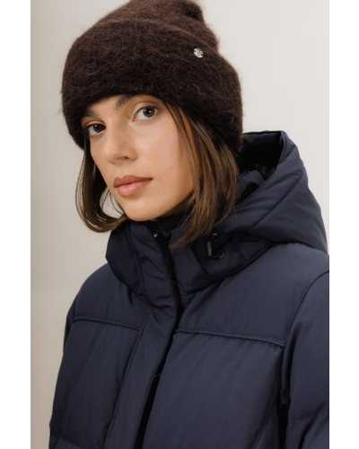 Urban Pioneers Aba rib beanie chocolate brown