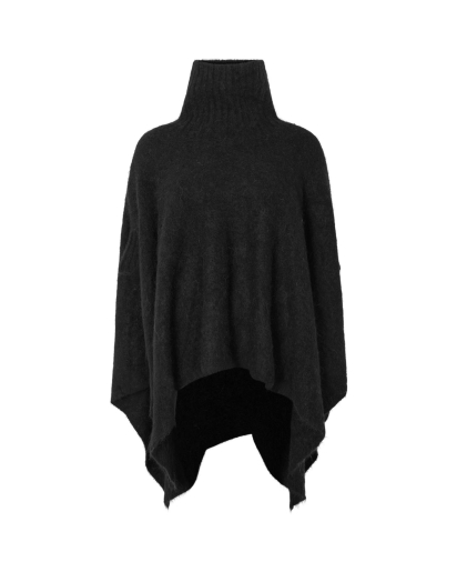 RABENS SALONER Rabens Saloner Dede - Fluffy knit poncho