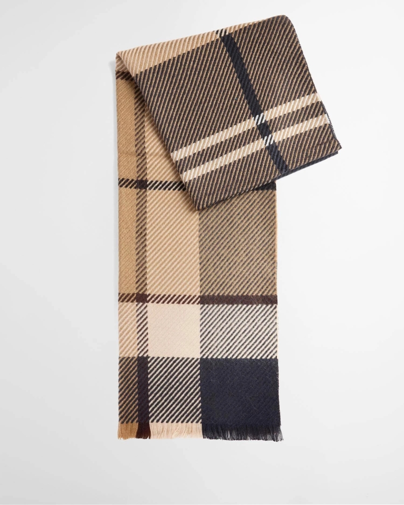 Barbour Blair tartan scarf tn39 birchwood dress tartan