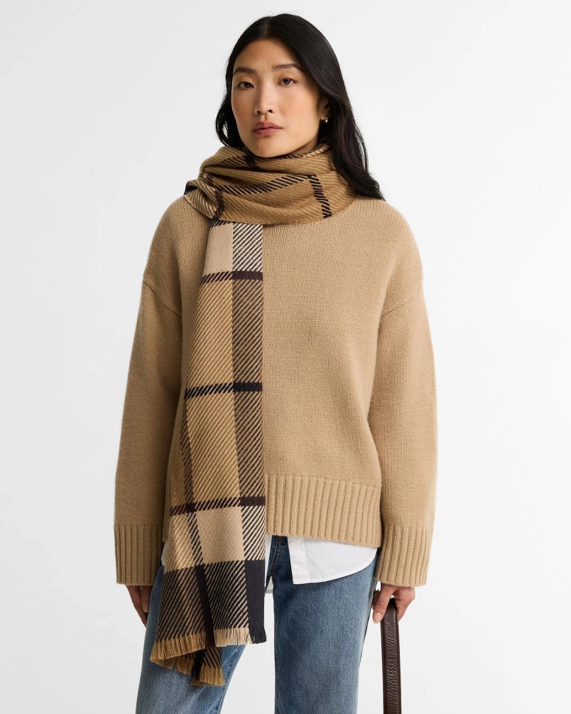 Barbour Blair tartan scarf tn39 birchwood dress tartan