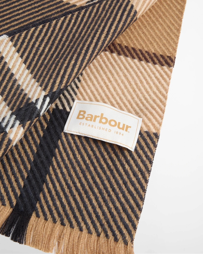 Barbour Blair tartan scarf tn39 birchwood dress tartan