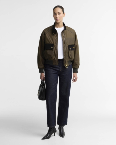 Barbour Ivybridge waxed jacket beech/ancient