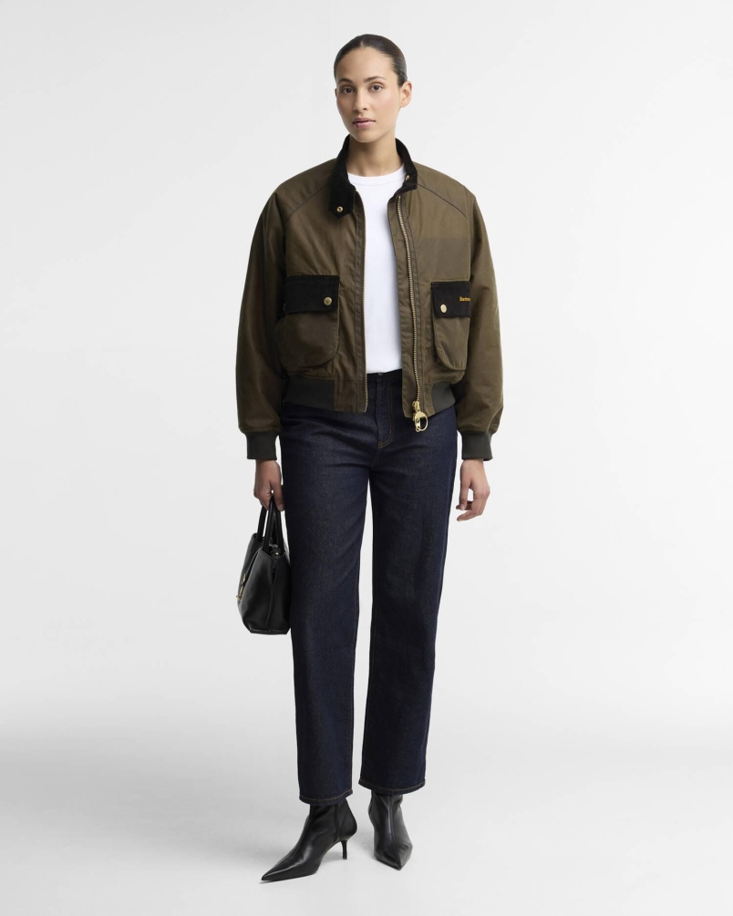 Barbour Ivybridge waxed jacket beech/ancient
