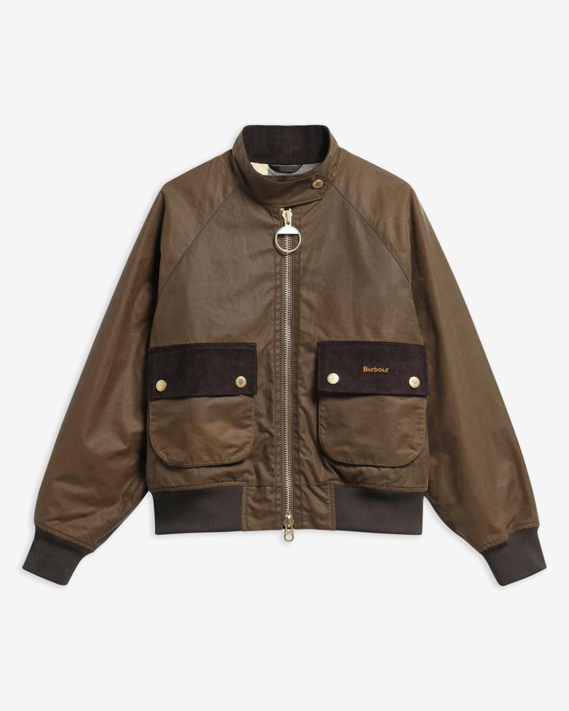 Barbour Ivybridge waxed jacket beech/ancient